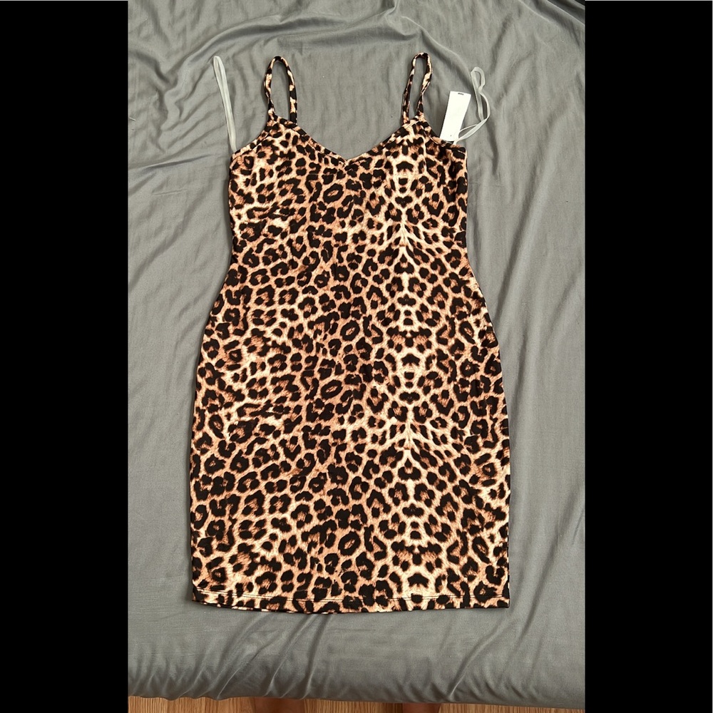 Large cheetah dress